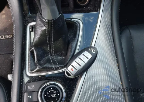 2017 Infiniti Q50 Premium z USA, uszkodzony, nr VIN JN1EV7AP1HM735475